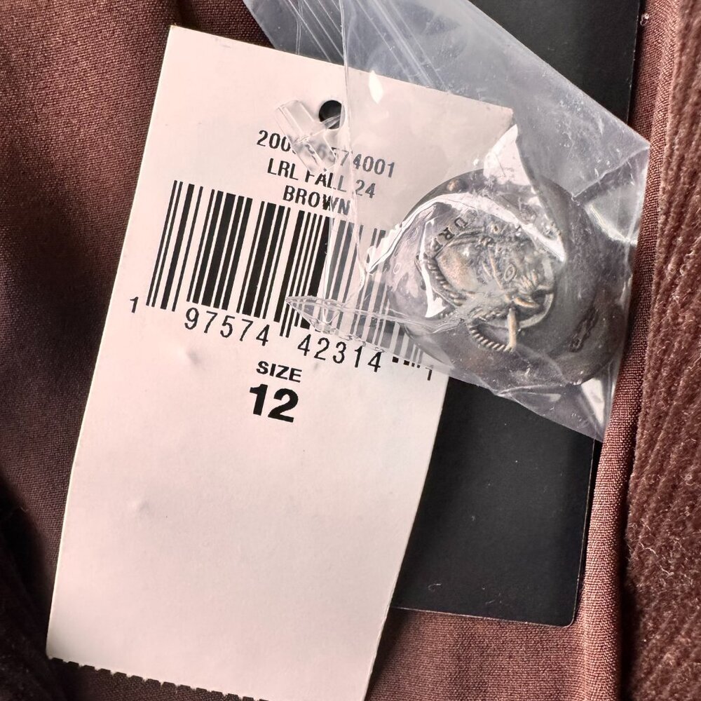 NWT Lauren Ralph Lauren Buillion Corduroy Blazer - Picture 9 of 12